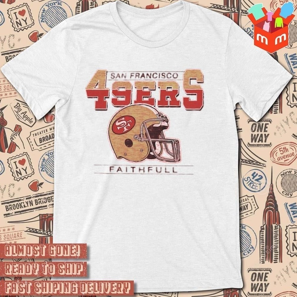 Scarlet San Francisco 49ers Faithfull Time Lock Franklin T-shirt
